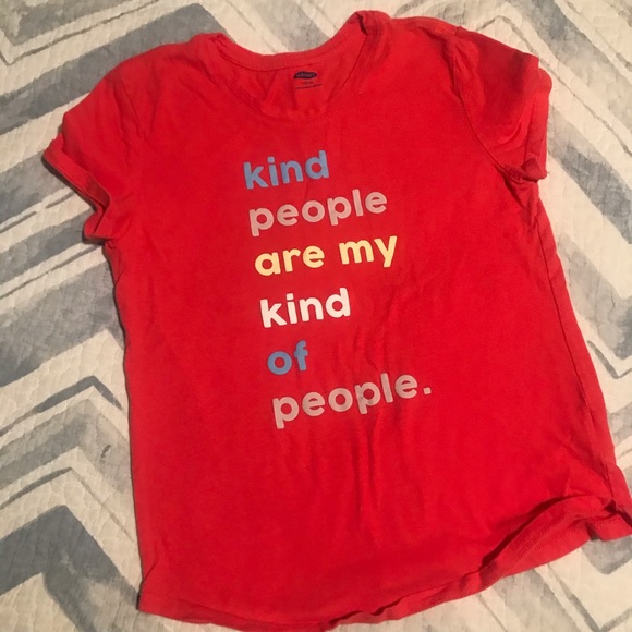 Old Navy Other - Old navy girls T-shirt L large 10/12 Kindness